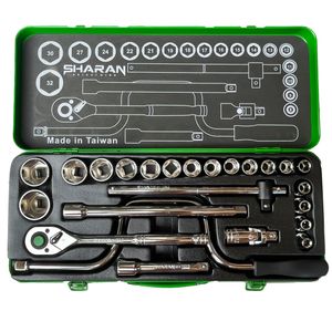 آچار بکس شاران مدل sm24 6pt مجموعه 24 عددی